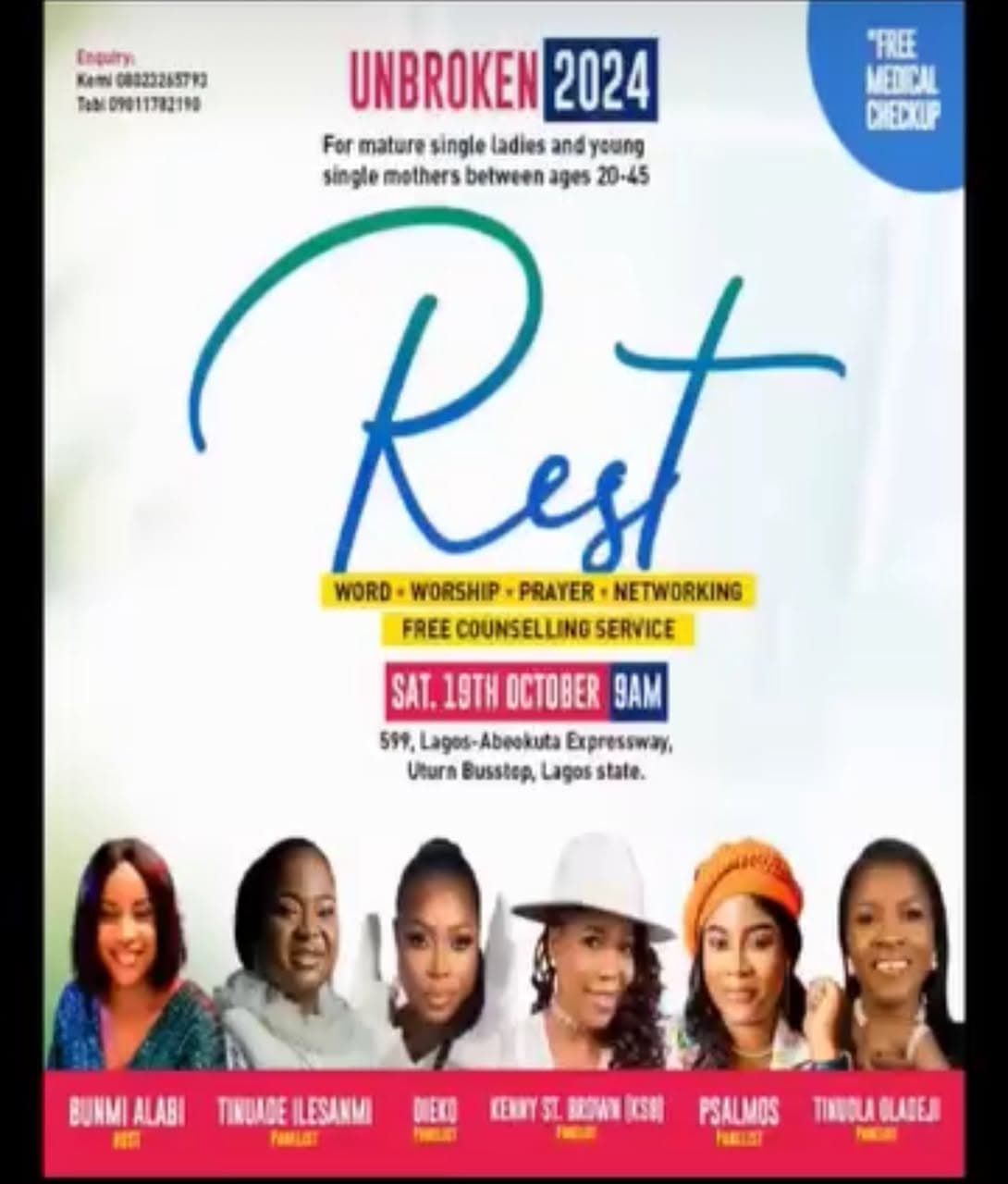 Unbroken 2024 — Rest flyer