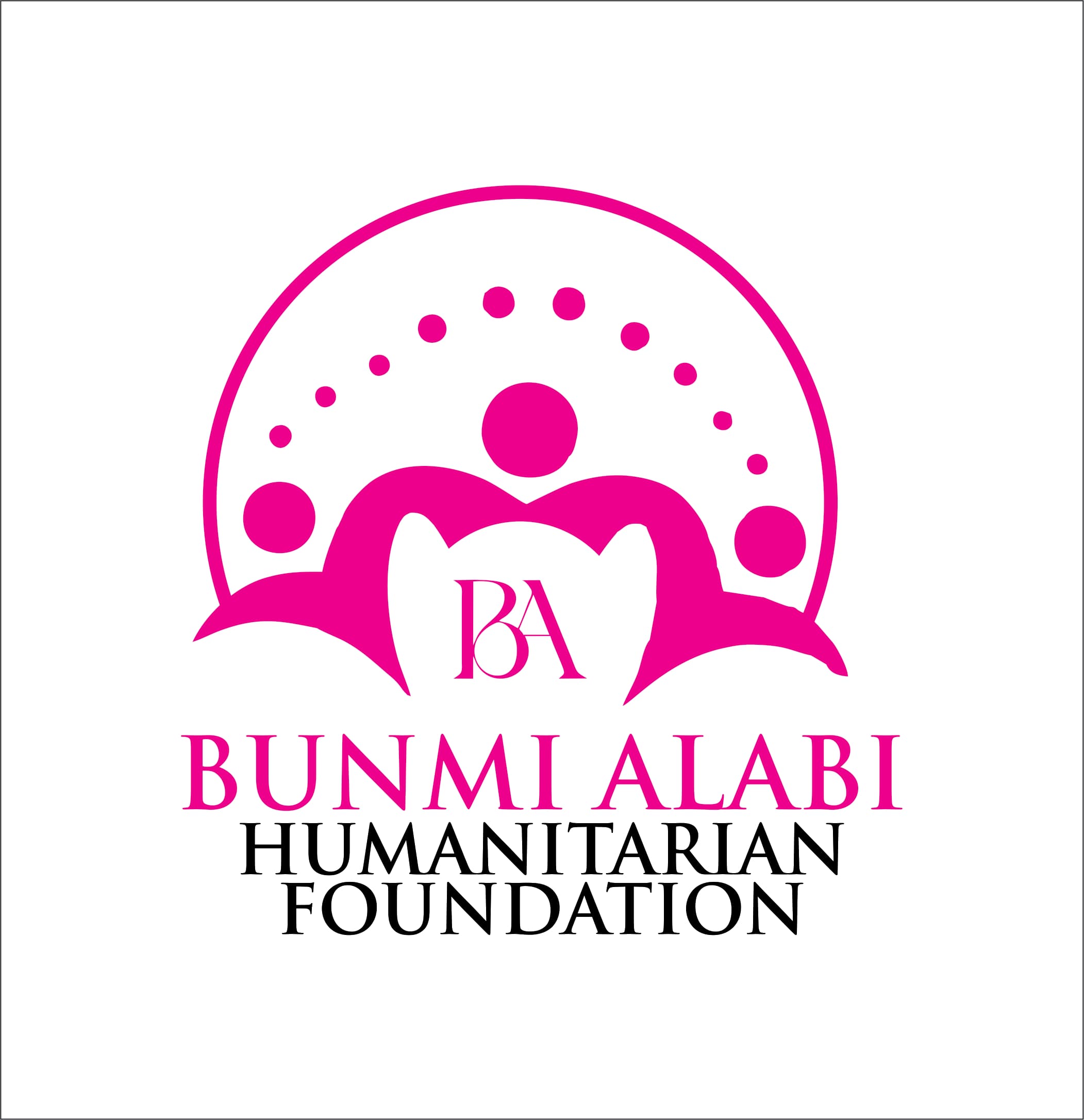 Bunmi Alabi Humanitarian Foundation Crest